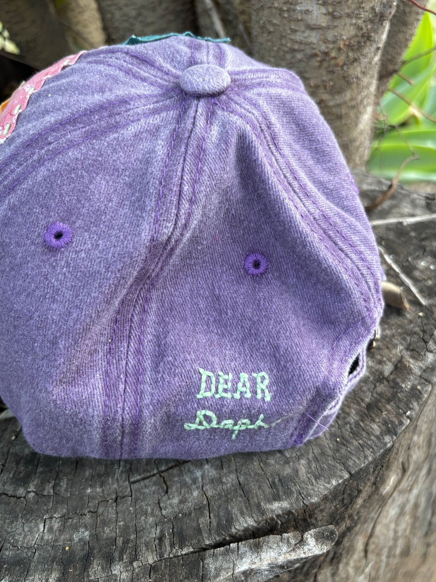 “Patches” Appliqué Children’s Caps - Hand Embroidered