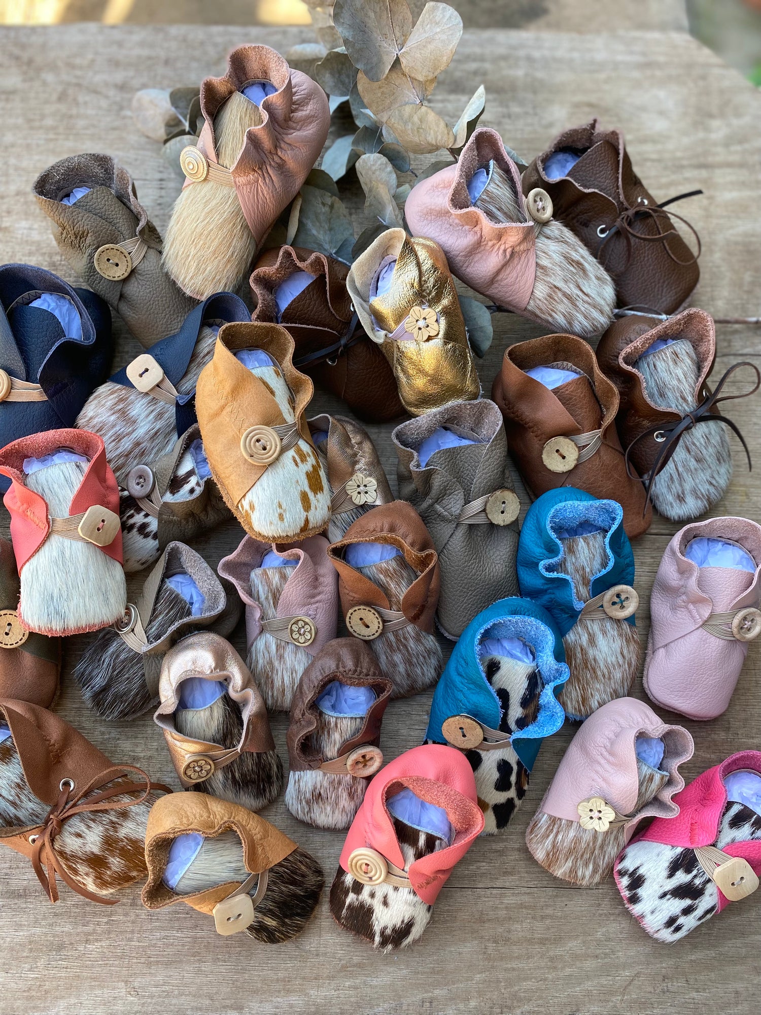 Baby Booties - (Pre-made)