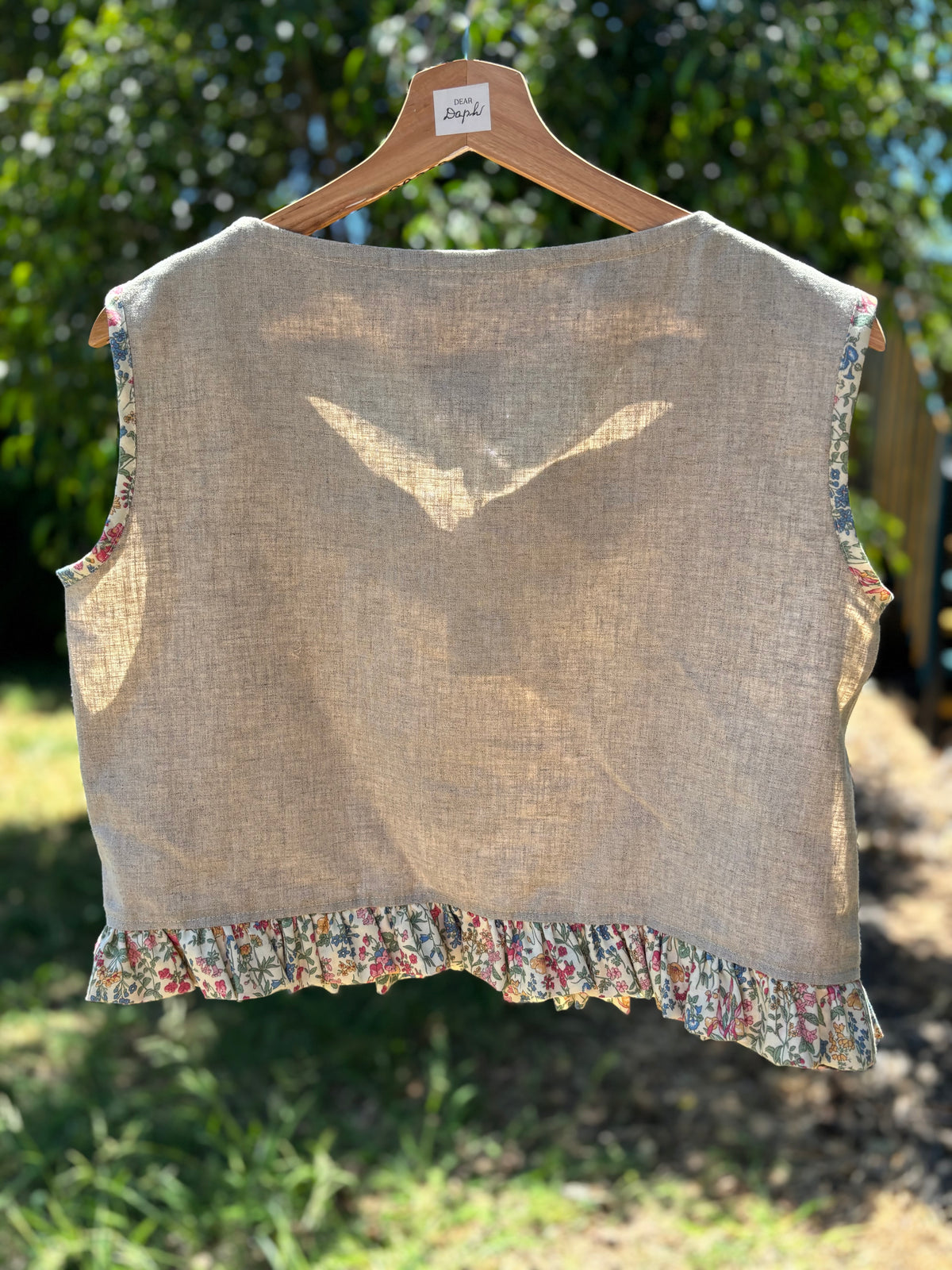 Floral Trim Millie Top