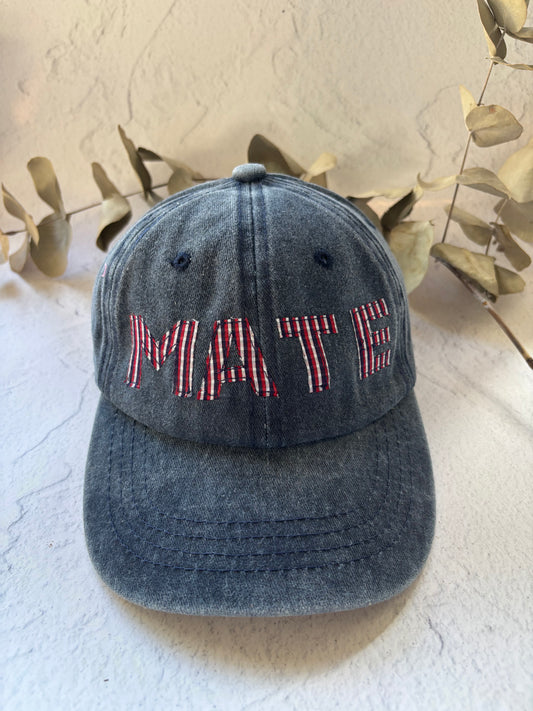 MATE Appliqué Cap