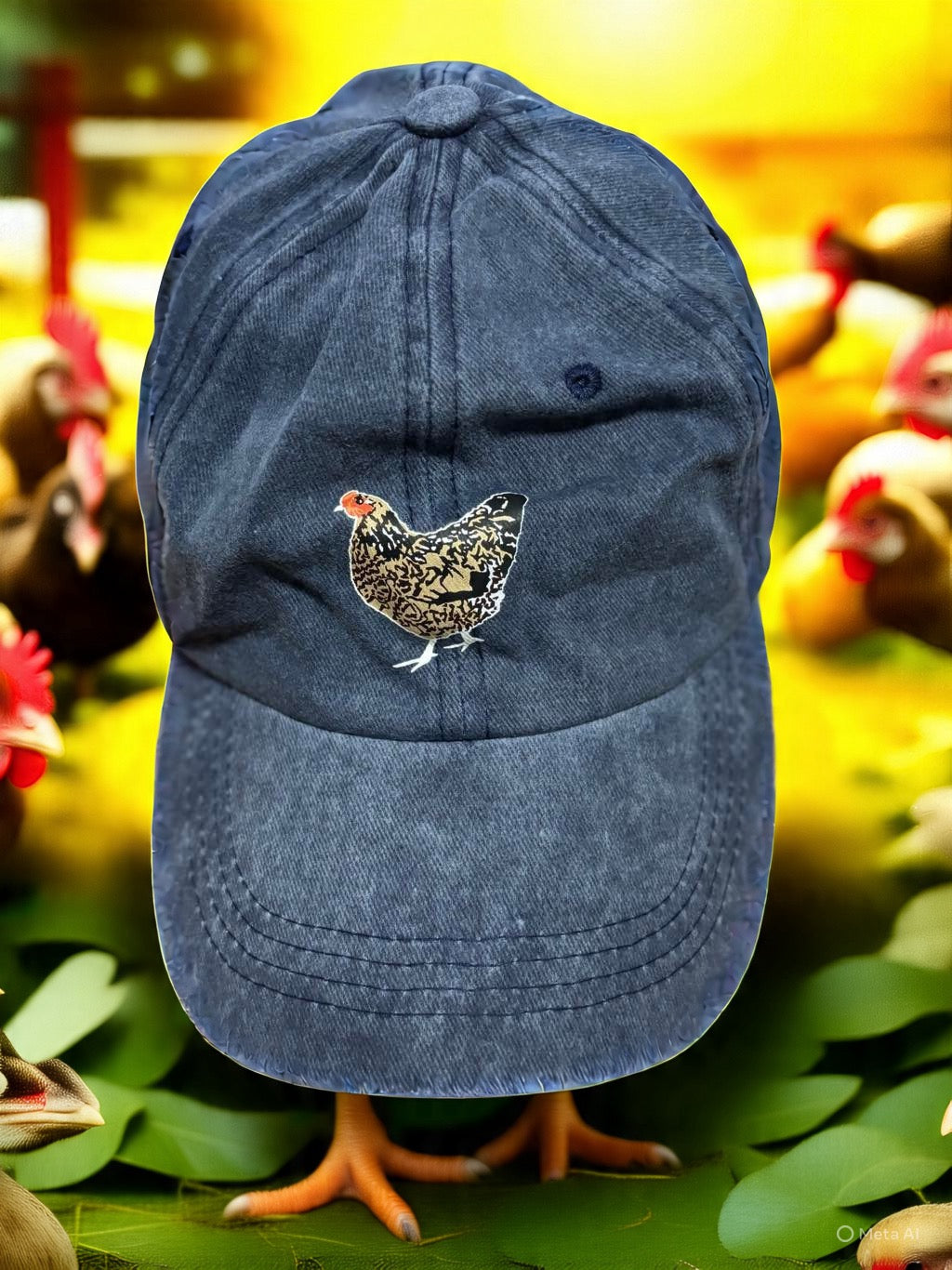 Chicken Adjustable Cap
