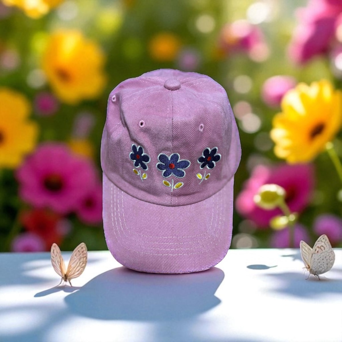 3 Flowers Children’s Cap