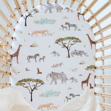 Load image into Gallery viewer, Safari - Bassinet Sheet / Change Pad Cover
