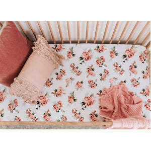 Rosebud - Fitted Cot Sheet