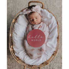 Load image into Gallery viewer, Esther - Snuggle Swaddle &amp; Headband Set
