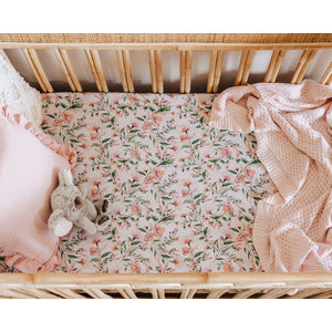 Wattle - Fitted Cot Sheet