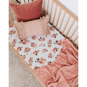 Rosebud - Fitted Cot Sheet