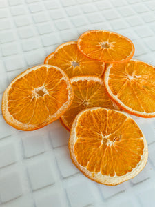Dried Orange Garnishes